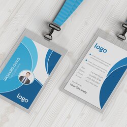 The Highest Standard Employee Id Card Template By Design On
