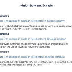 The Highest Standard Personal Mission Statement Examples How To Write Guide