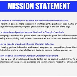 Capital Examples Of Mission Statements Template Business Statement
