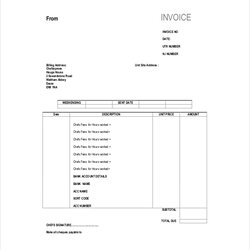 Capital Self Employed Invoice Template Example Chef Templates Work Word Excel Info