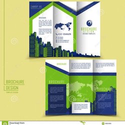 Sublime Three Fold Brochure Template Free Download