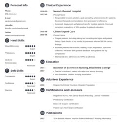Marvelous Nursing Student Resume Examples For Template Example Rn Experience Guide Crisp