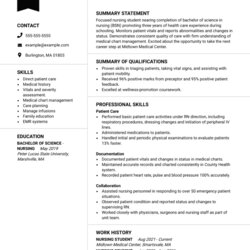 Out Of This World Nursing Student Resume Examples To Build Yours Example Rh Min