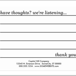 Preeminent Comment Cards Template Professional Sample Simple Restaurant Guest Card