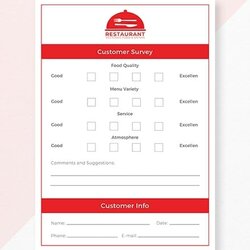 Superb Restaurant Comment Card Templates Ms Word Illustrator Template Blank Cards Simple Sample Friends Make