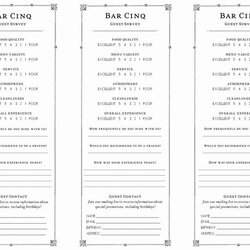 Wonderful Restaurant Comment Cards Template Inspirational Cancel Save Card