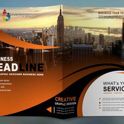 Exceptional Free Brochure Template Printable Templates Corporate Bi Fold Design Scaled