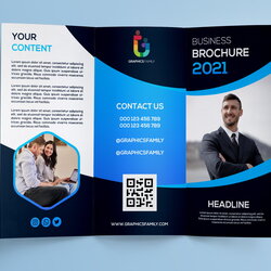 Terrific Free Brochure Template Printable Templates Business Design