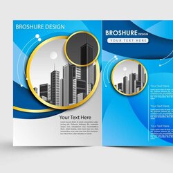 Wonderful Free Download Adobe Illustrator Template Brochure Two Fold Regarding Templates