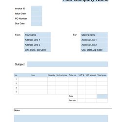 Capital Invoice Template Google Docs Sheets Bonsai Virtual Sample