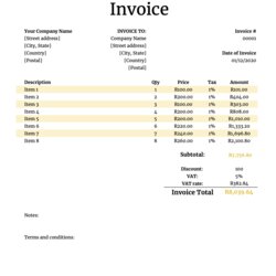 Supreme Free Google Drive Invoice Templates Blank Docs Sheets Invoices Template Sheet Create Own Now