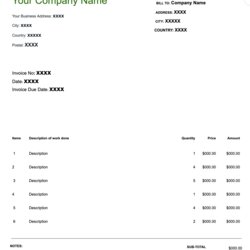 Cool Invoice Template Google Docs Ready To Use In Blog Io Freelance