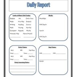 Daily Report Sheet Template Best Ideas Ms Original