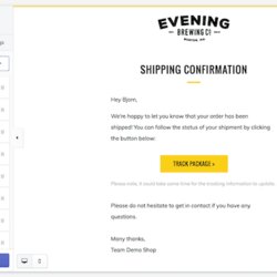 Matchless Order Confirmation Sample Template Emails Crafted Orderly Email Editor