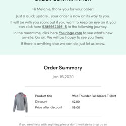 Excellent Steal Worthy Order Confirmation Email Templates Blog Image