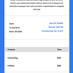 Wonderful Order Confirmation Email Template For Store On