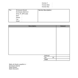 Exceptional Free Invoice Template Best Photos Of Download Form Invoices