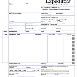 Invoice Templates Blank Commercial Word Excel Template