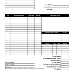 Preeminent Invoice Template Printable Example Templates Individual Printing