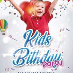 Birthday Flyer Template Free Download Health