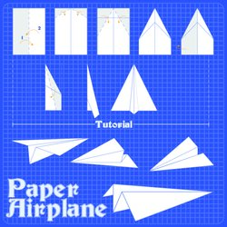 Best Printable Paper Airplane Templates For Free At Kids