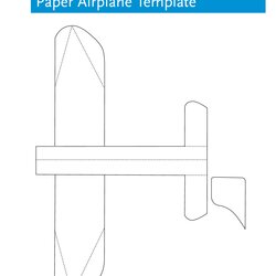 Outstanding Best Images Of Printable Paper Airplanes Airplane Templates Plane Blueprints Designs Via