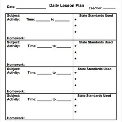 Fantastic Sample Preschool Lesson Plan Templates Template Kindergarten Activities Word For