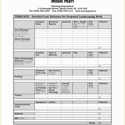 Outstanding Free Construction Estimate Template Of Spreadsheet Sheet Bid Residential Excel Electrical