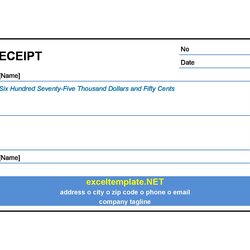 Admirable Credit Card Receipt Template Payment