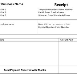 Super Word Receipt Template Free And Example Sales Form Microsoft Templates Cash