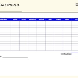 Swell Blank Employee Template Templates Free Time Printable Sheets Hours Spreadsheet Overtime Card Excel