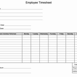 Employee Time Cards Template Inspirational Free Printable Multiple
