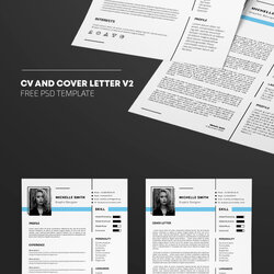 Marvelous Free Resume Template In Templates
