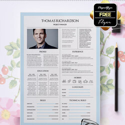 Magnificent Premium Free Resumes For Creative People To Get The Best Template Job Templates Resume Printable