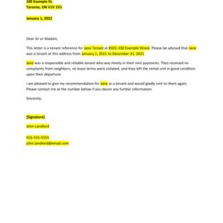 Tenant Reference Letter Free Template Guide Square One Preview En