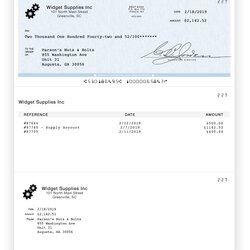 Tremendous Blank Business Check Template Payroll Printing Printable Editable Templates Checks Stock Software