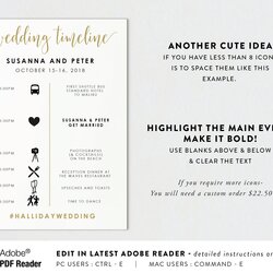 Wedding Editable Online Printing