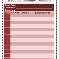 Fantastic Wedding Template Free Word Templates Event Visit Planning