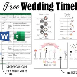 Very Good Free Wedding Online App Word Or Excel