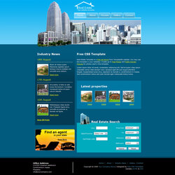 Matchless Free Real Estate Template Database Keynote Themes