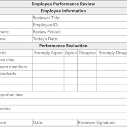 Employee Performance Review Examples Images And Photos Finder