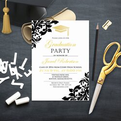 Wonderful College Grad Party Invitation Lovely Graduation Parties
