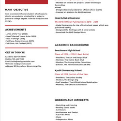 Perfect High School Resume Templates Download Now Template Simple Student Examples Resumes Job College Lines