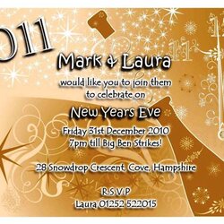 The Highest Quality New Years Eve Party Invitation Templates