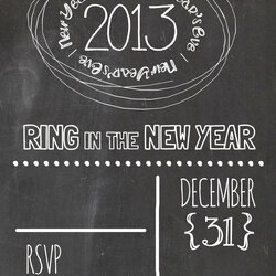 Great New Eve Party Free Invitation Fine Blog Designs Year Years Invite Editable