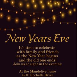 The Highest Standard New Years Eve Party Invitation Templates Free Invitations Wording