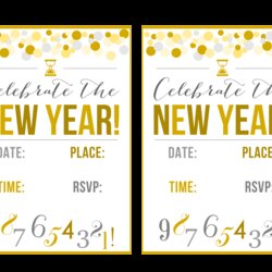 Marvelous Free Printable New Years Eve Party Invitations Word Searches