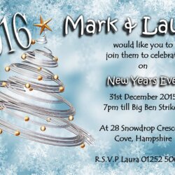 Swell New Years Eve Invitations Free Party Templates