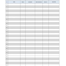 Fine Free Sign In Out Sheet Only Project Manager Store