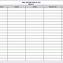 The Highest Standard Sign In Out Sheet Template Excel Templates Examples Beautiful Of